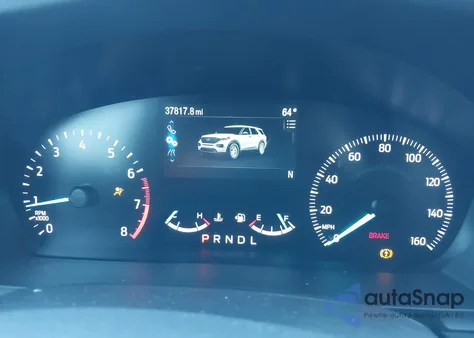 2022 Ford Police Interceptor Utility из США, поврежденный, VIN 1FM5K8AB3NGC19818